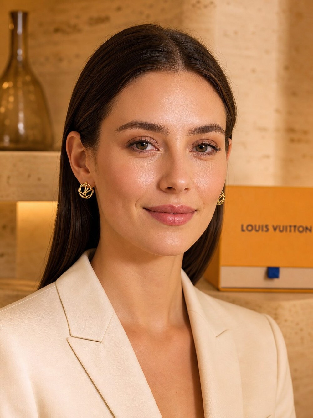 Louis Vuitton Signature Earrings Style 3 | New with Box - Picture 9 of 9